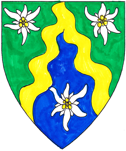 The arms of Livia von Baden