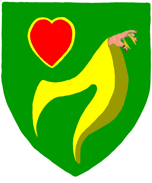 The arms of Lyndia of Woodlyn