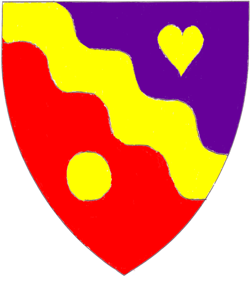 The arms of Madeline Victoria of Marden