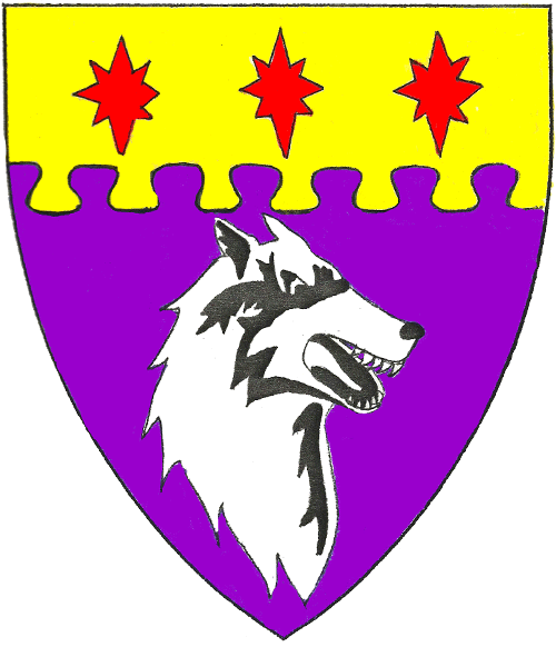 The arms of Magen of the Golden Unicorn