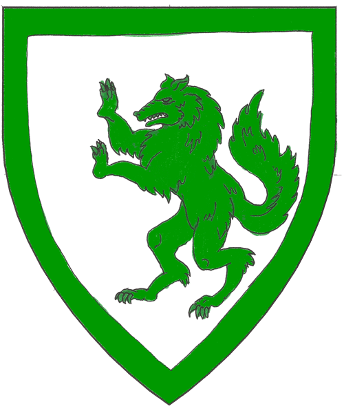 The arms of Magnus Blackwood