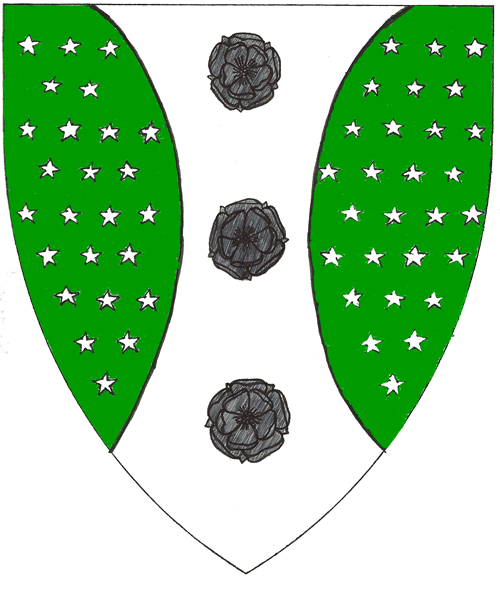 The arms of Máirghréad Ros FitzGarret of Desmond