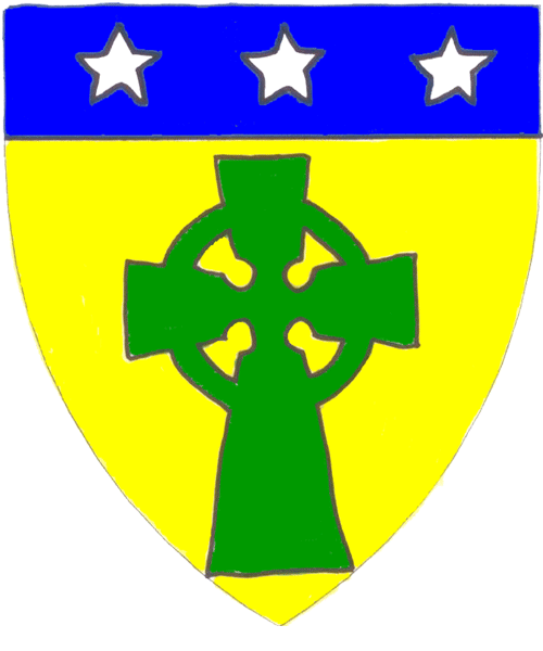The arms of Máirghréad inghean Toirdhealbhaigh
