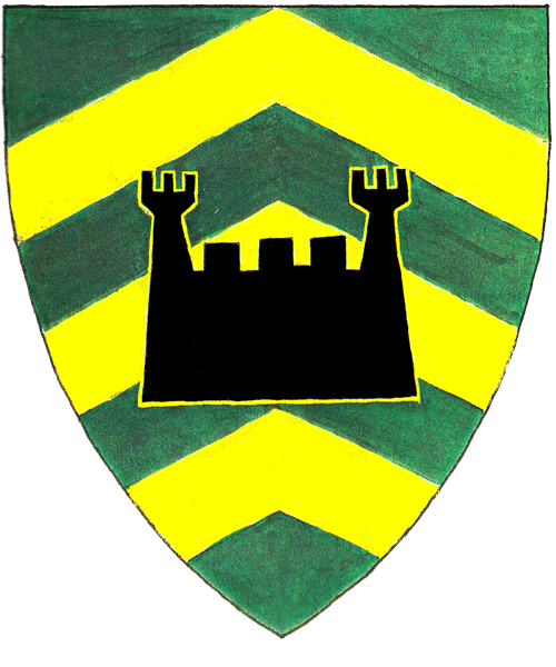 The arms of Marcus of the Locked Mountain