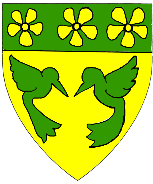 The arms of Margat of Silvercreek