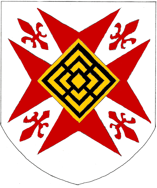 The arms of Marguerite de Villars