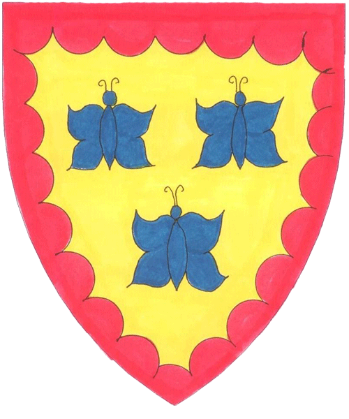 The arms of Maria de Isla