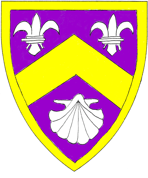The arms of Marie de La Rochelle