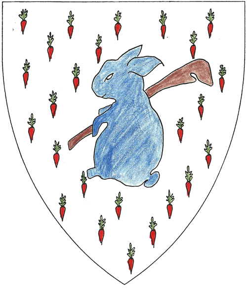 The arms of Marin of Tre Bryn