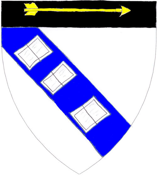The arms of Marion Fitzthomas