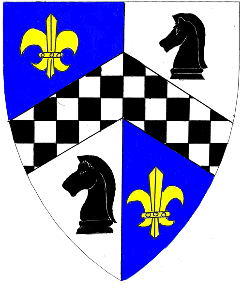 The arms of Mathias de la Mer