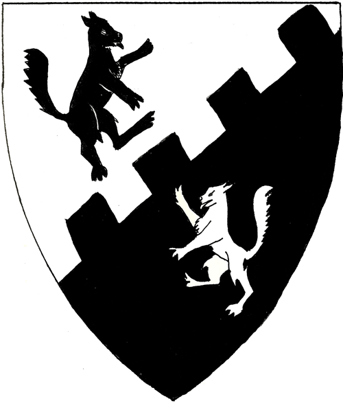 The arms of Matthew de Wolfe