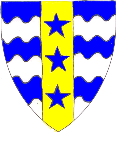 The arms of Maxen Dawel ap Morgan