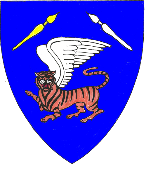 The arms of Medhbh Eithne O'Maille