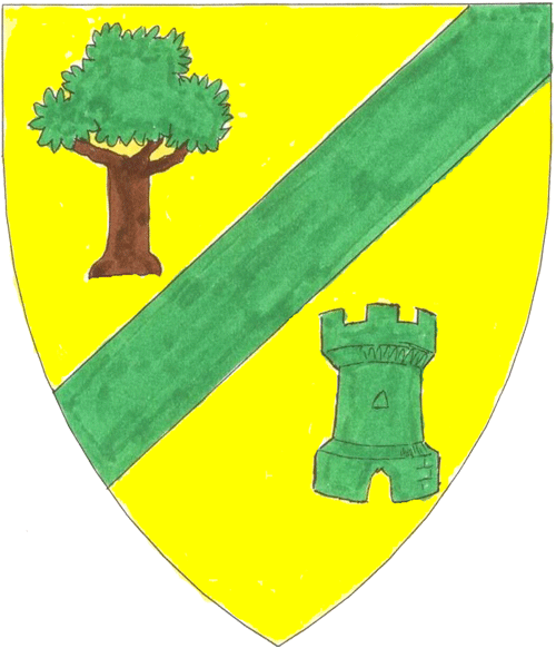 The arms of Melisande de Frayne