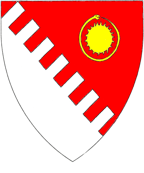 The arms of Merced Maggiesbane of Hove