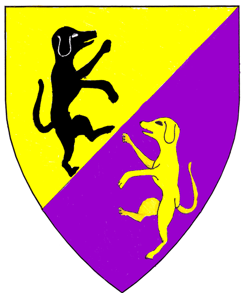 The arms of Merewen Goldrun