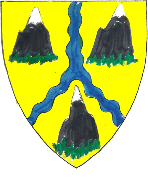 The arms of Michael Dahlgren of Blackmountain