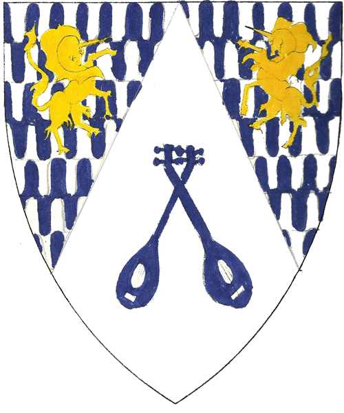 The arms of Michael O'George