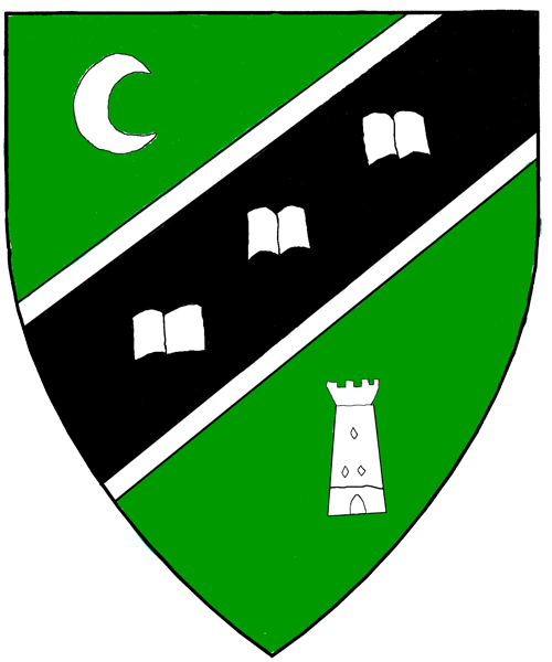 The arms of Michael Stewart