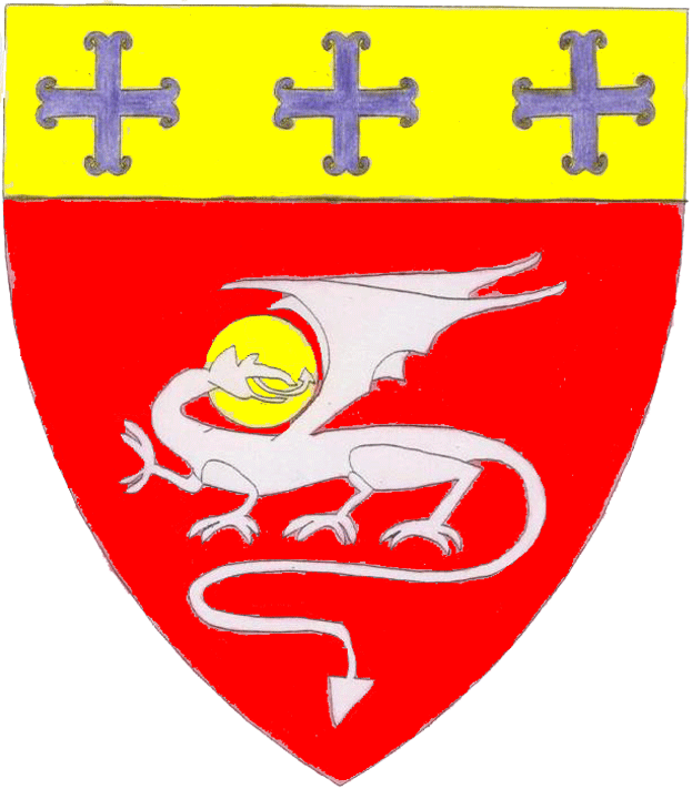 The arms of Michel Phillipe de Sarcey