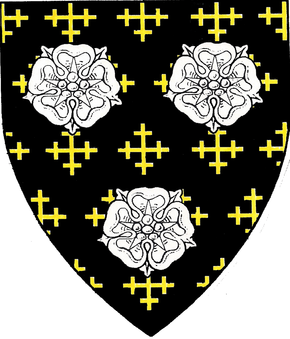 The arms of Moire Wynter de Cochrane