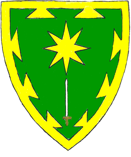 The arms of Morgan of Lorraine