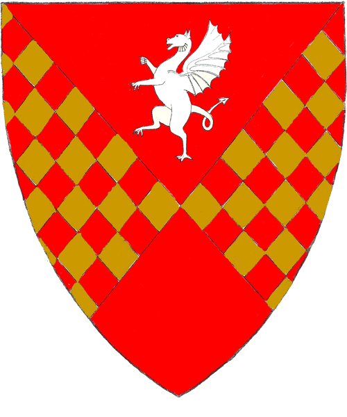 The arms of Morgana Isolde of Ander Hall
