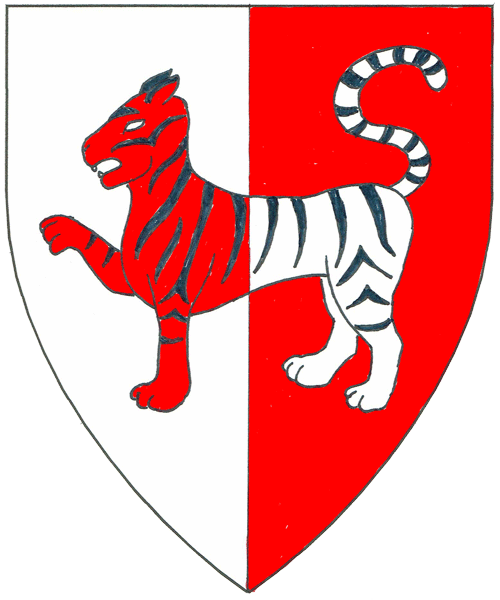 The arms of Nathan Blackbourne