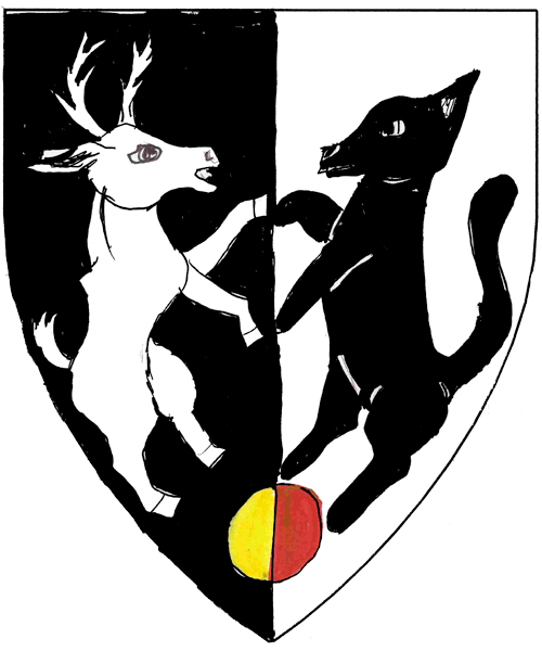 The arms of Nauuen Whyte Wolf