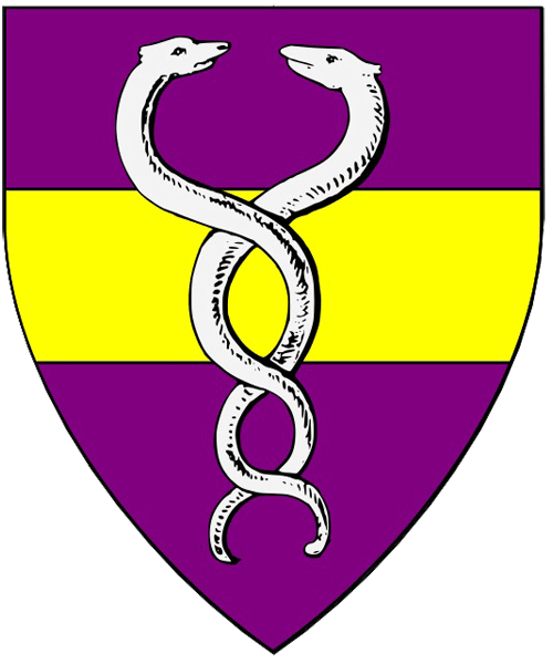 The arms of Ormhildr Loptsdottir