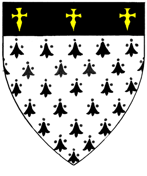 The arms of Osgar of Eoforwic