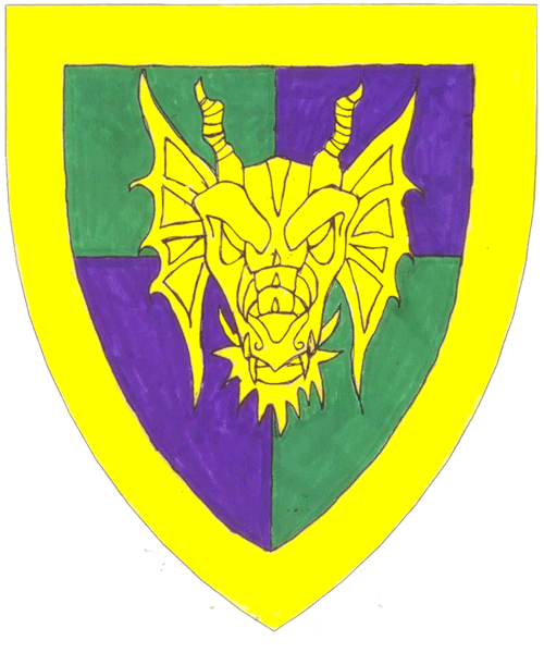 The arms of Pádraic Amadan