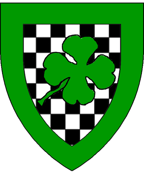 The arms of Pátraic Ó Ceallaigh