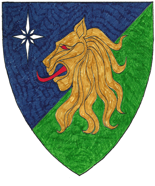 The arms of Patrick O'Malley of Ulidia