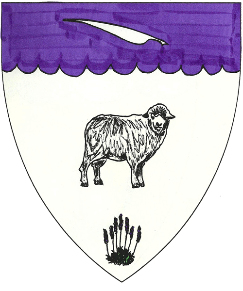 The arms of Philippa Llewelyn Schuyler