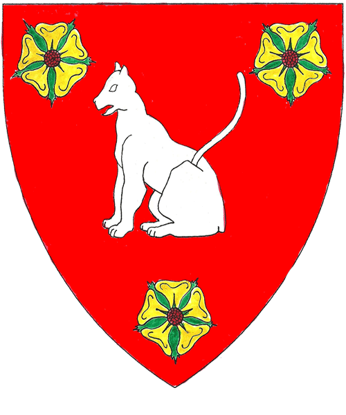 The arms of Philippa de Écosse