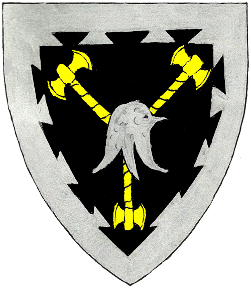 The arms of Radegund Wulfsdottir