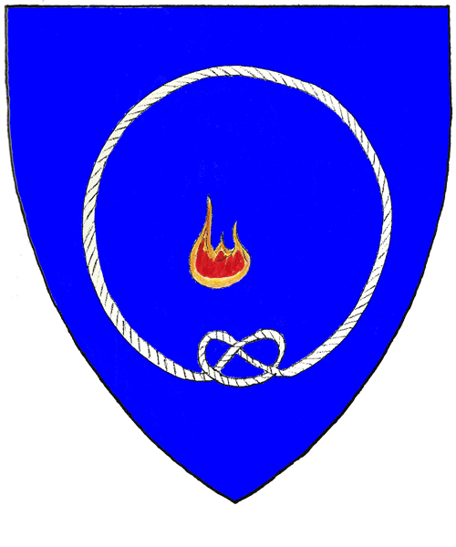 The arms of Randall Llewellyn Alyson