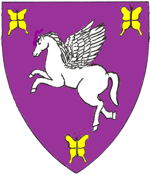 The arms of Renée of Dragonskeep
