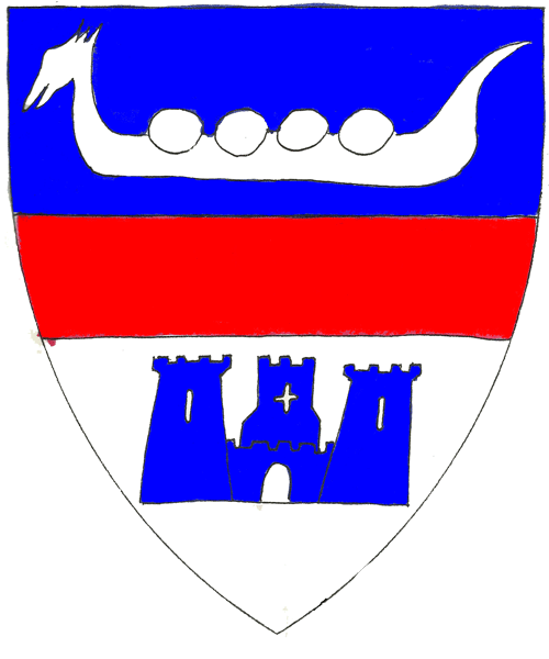 The arms of Rhianna Kirsten of Dunwick
