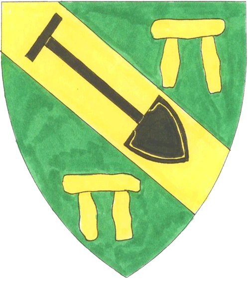 The arms of Rhonwen of Watkins Hall