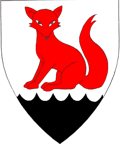 The arms of Rhydderch Derwen