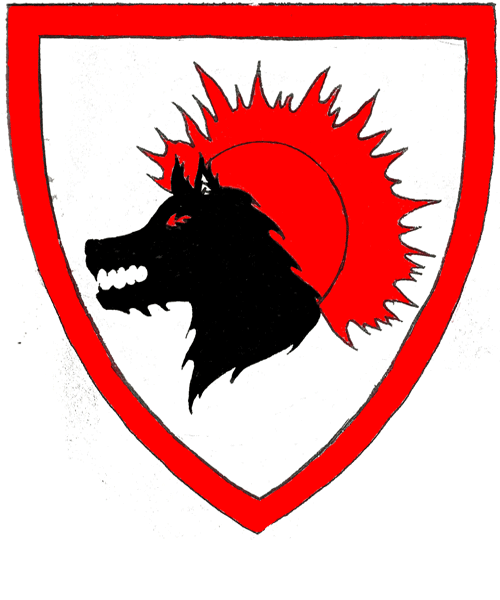 The arms of Richard Omrisson of the Wolvenkin