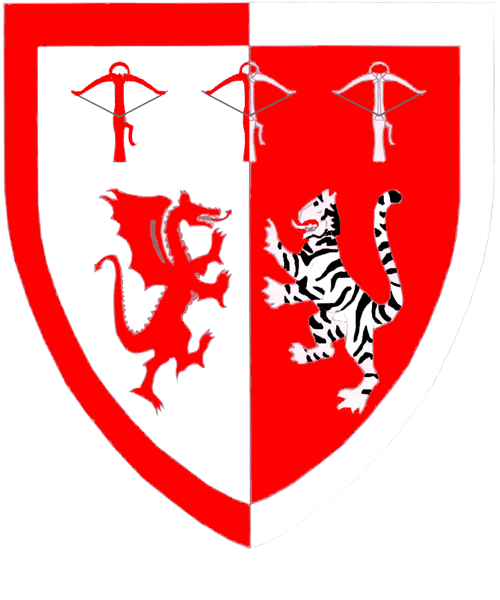 The arms of Richard Surefoot Mallory