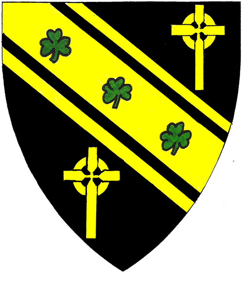 The arms of Ríoghnach ní Dhomhnaill