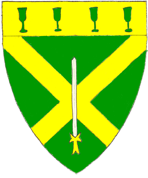 The arms of Robert FitzHugh of Bannockburn