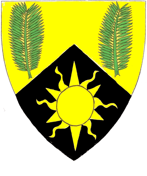 The arms of Robert John of Cedar Wood