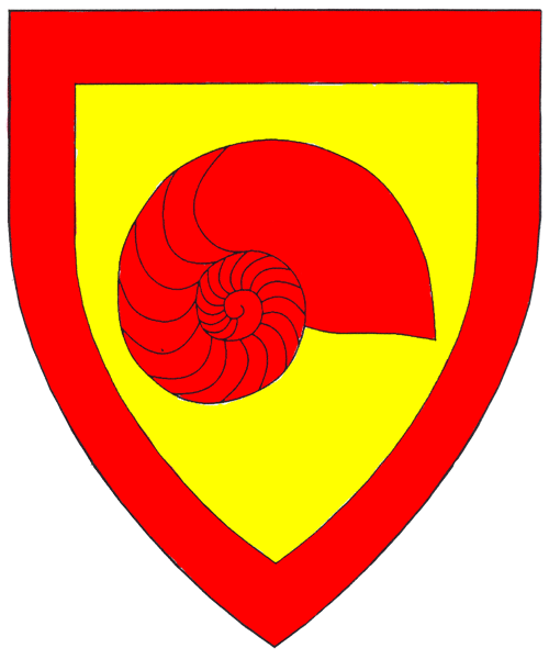 The arms of Robin Randell Petrie