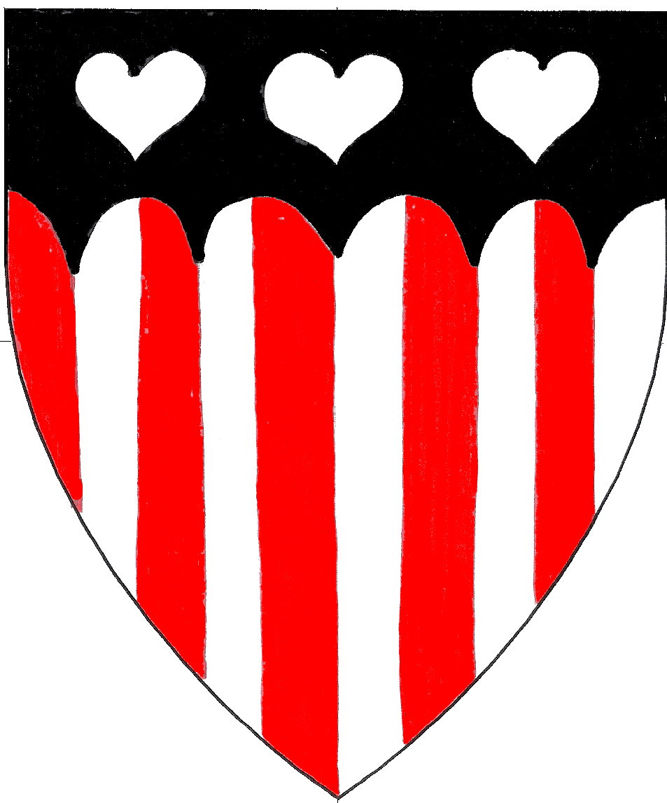 The arms of Rosalie Wilcox